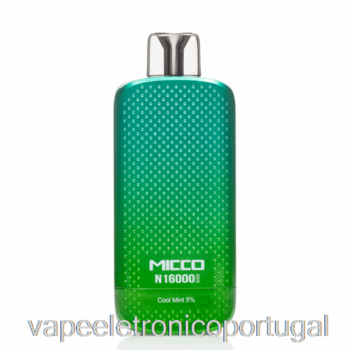 Vape Eletrônico Horizontech Micco N16000 Descartável Cool Mint